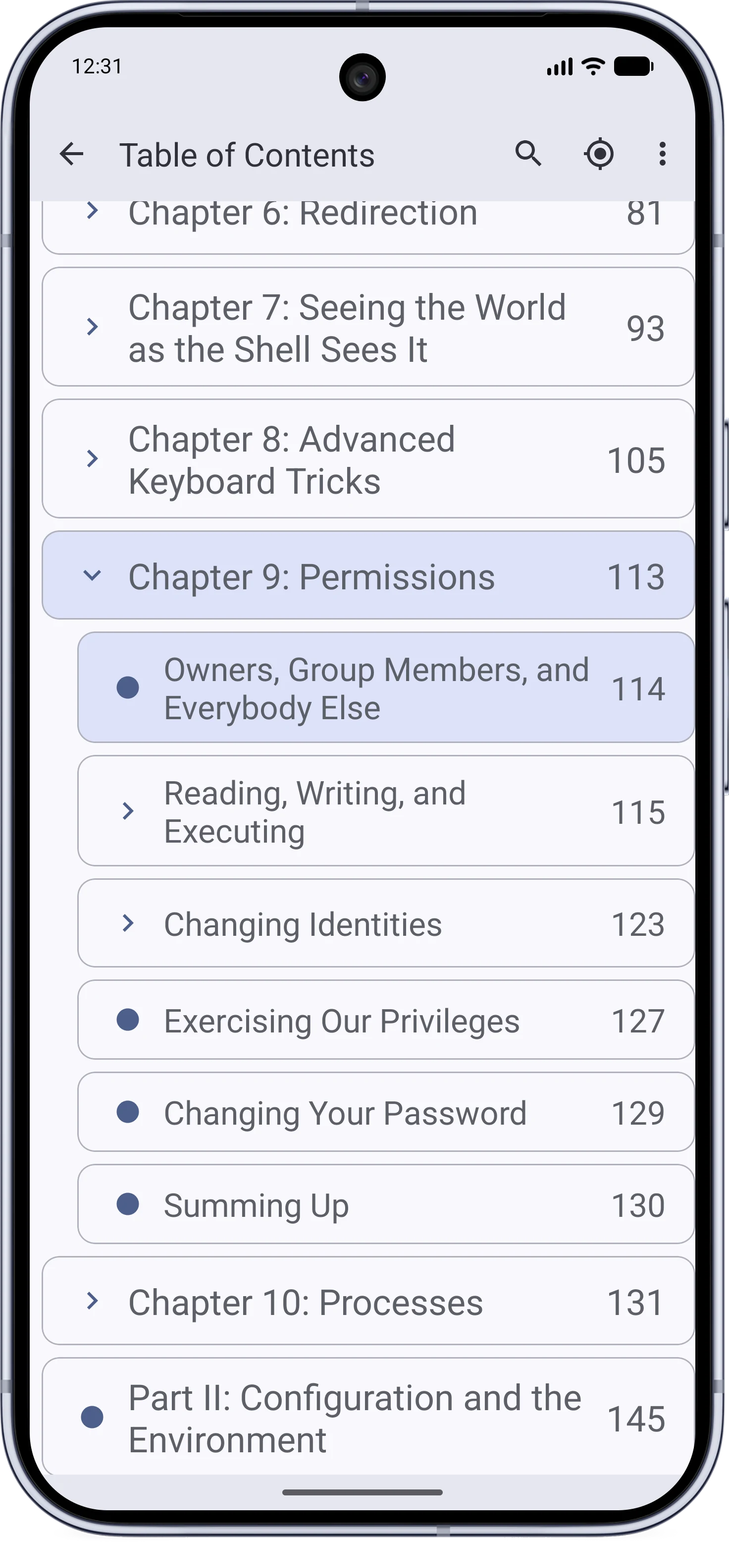 Table of Contents