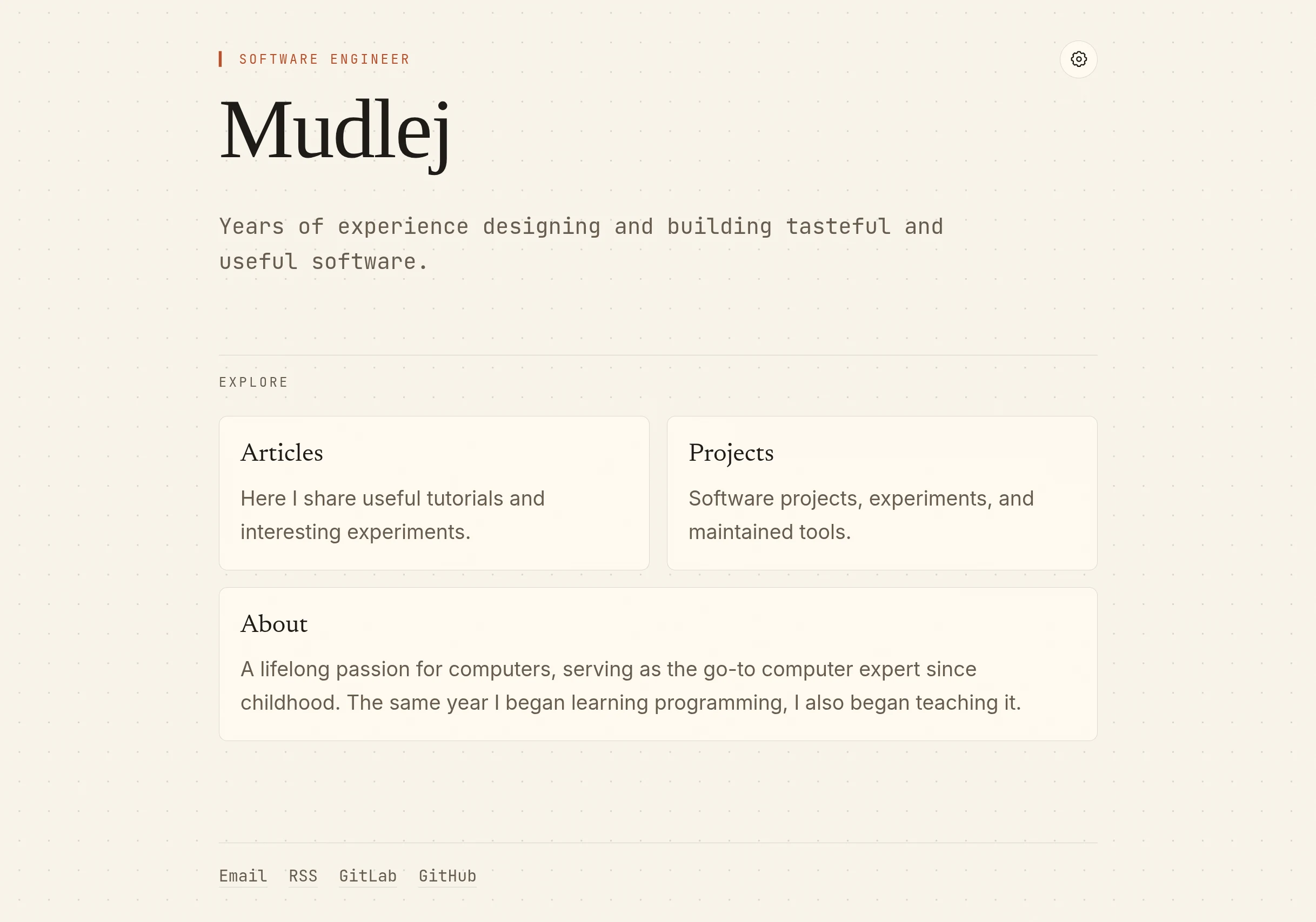 Mudlej.com social preview graphic.